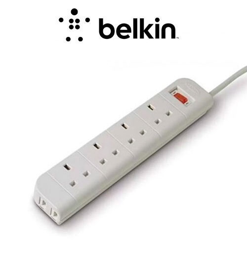 Multiprise surge protection strip with 2m bsv4 Belkin